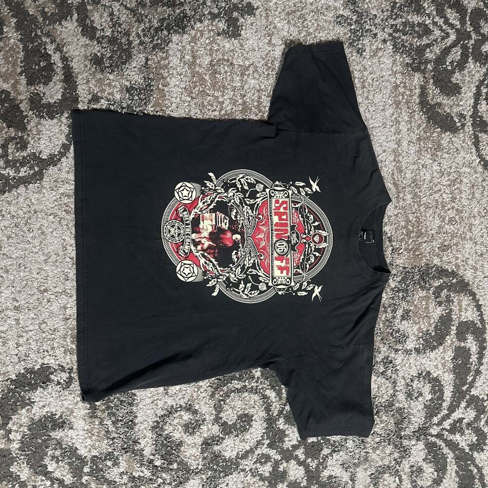 "Obey The Champ" Graphic T-shirt Black XL Guitar Center Spinoff